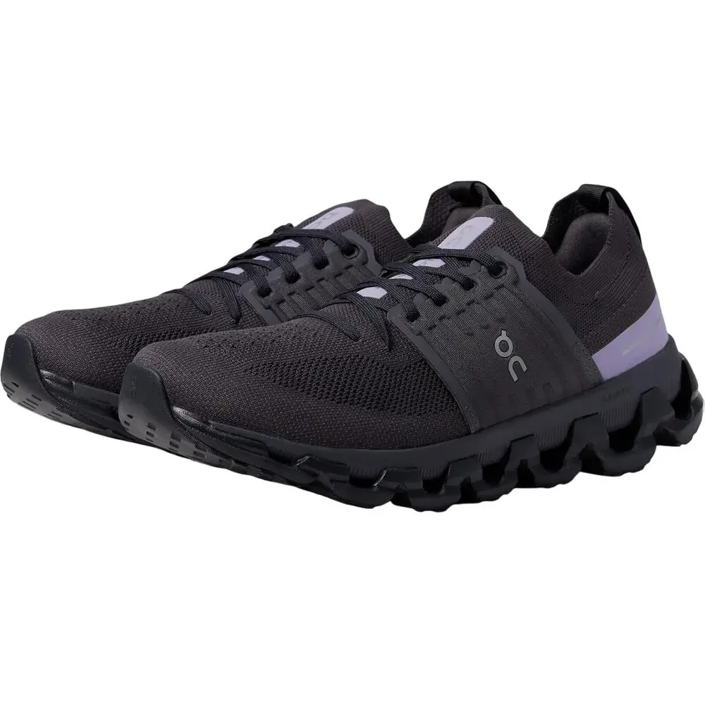 On Cloudswift 3 Womens Athletic Shoes 9 EU 40.5 Black Purple NIB_2